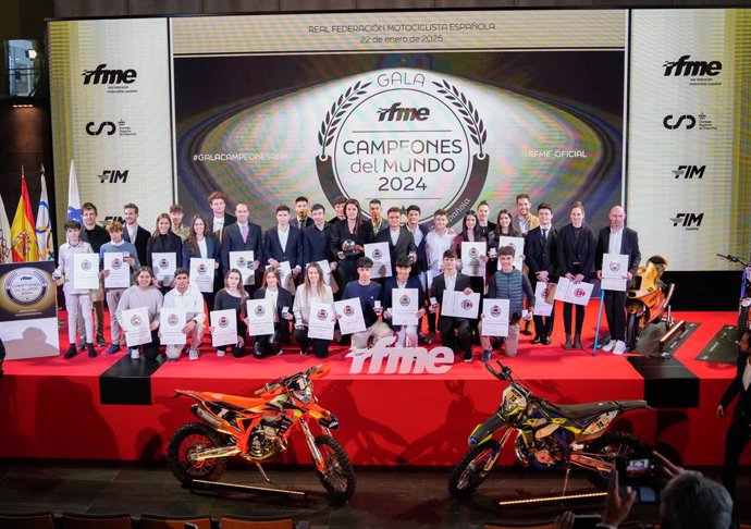 Gala de Campeones 2024 de la RFME en la sede del COE.