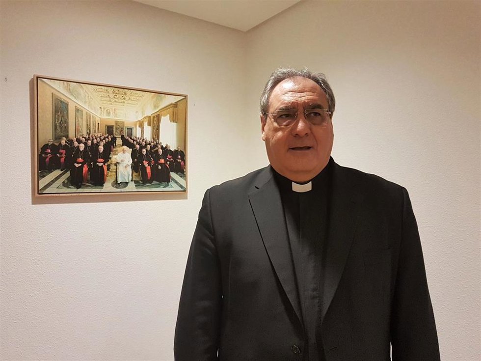 Archivo - Monseñor José María Gil Tamayo, en imagen de archivo