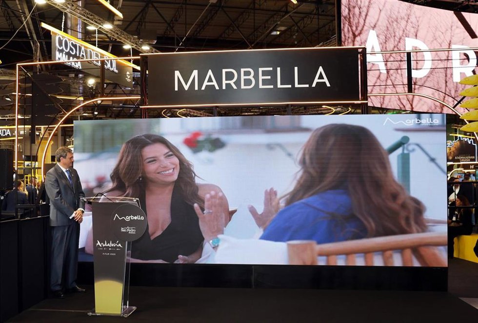 El primer teniente de alcalde de Marbella (Málaga), Félix Romero, en Fitur