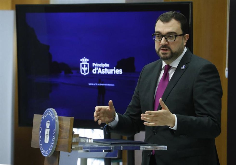 Adrián Barbón, en una imagen de archivo