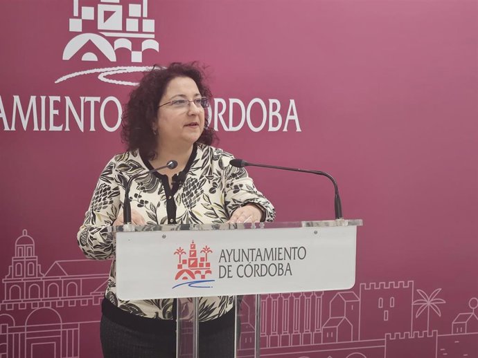 La concejal del PSOE en el Ayuntamiento de Córdoba Alicia Moya.