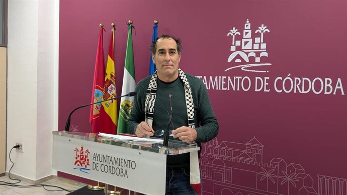 El portavoz de Hacemos Córdoba en el Ayuntamiento de la capital cordobesa, Juan Hidalgo.