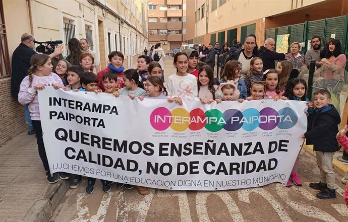 Marcha en Paiporta