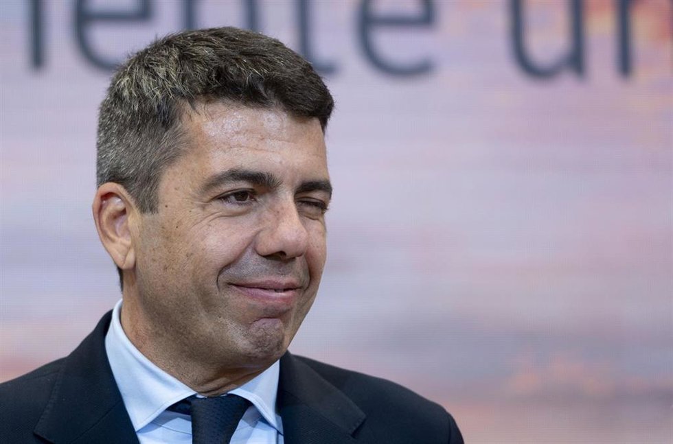 El presidente de la Generalitat valenciana, Carlos Mazón, en Fitur