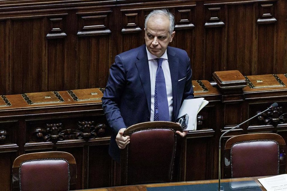 El ministro del Interior italiano, Matteo Piantedosi