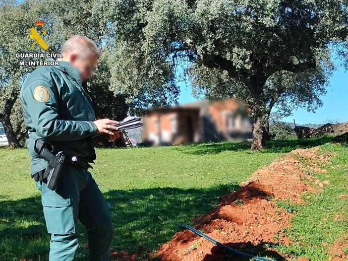 Operación Kozo de la Guardia Civil para investigar construcciones ilegales en la provincia de Cáceres