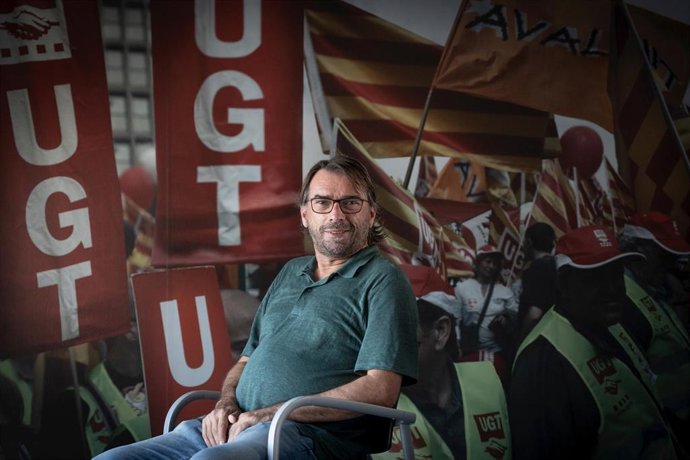Archivo - El secretario general de UGT Catalunya, Camil Ros, en una imagen de archivo.