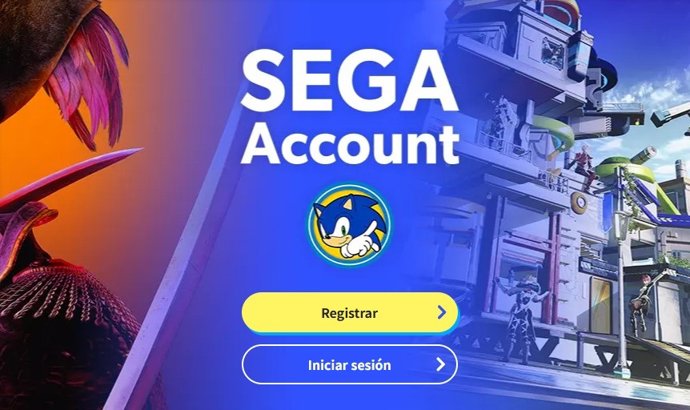 Las nuevas cuentas para jugadores de Sega.