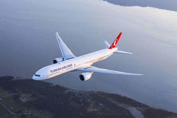 Archivo - Avión de Turkish Airlines