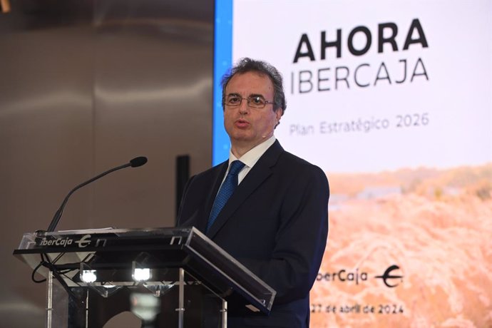 Archivo - El presidente de Ibercaja Banco, Francisco Serrano, en imagen de archivo