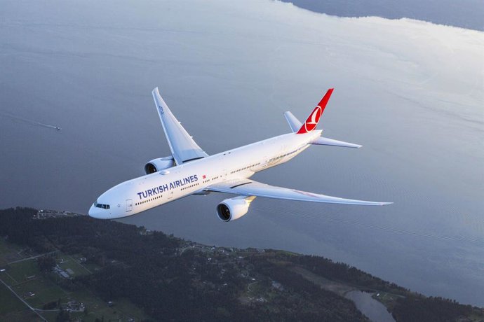 Archivo - Avión de Turkish Airlines
