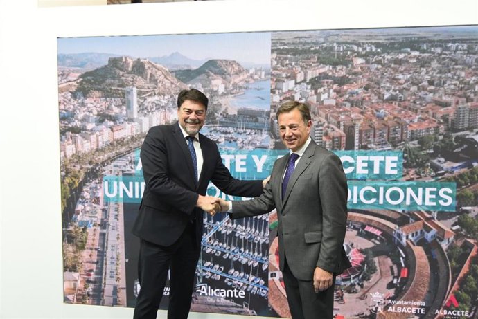 Los alcaldes de Albacete y Alicante firmarán un convenio para colaborar en materia turística y promocionar recíprocamente sus atractivos en ambas ciudades
