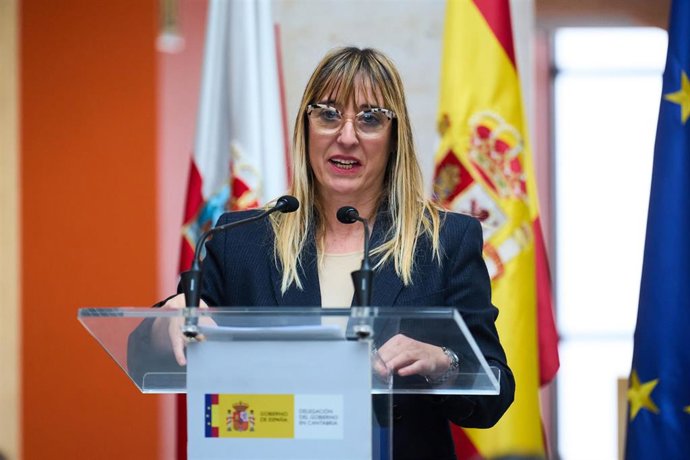 Archivo - La delegada del Gobierno en Cantabria, Eugenia Gómez de Diego