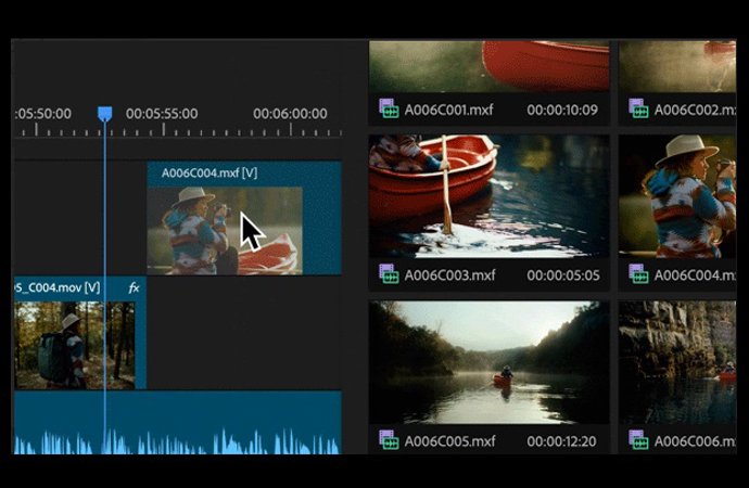 Herramienta de postproducción de Adobe 