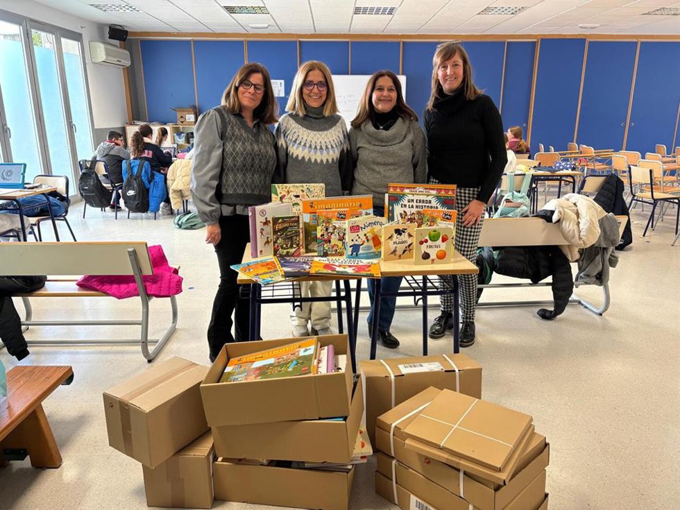 Imagen de una de las donaciones