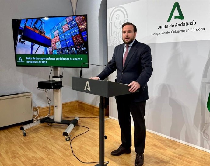 El delegado de Economía, Hacienda y Fondos Europeos de la Junta de Andalucía en Córdoba, Agustín López.