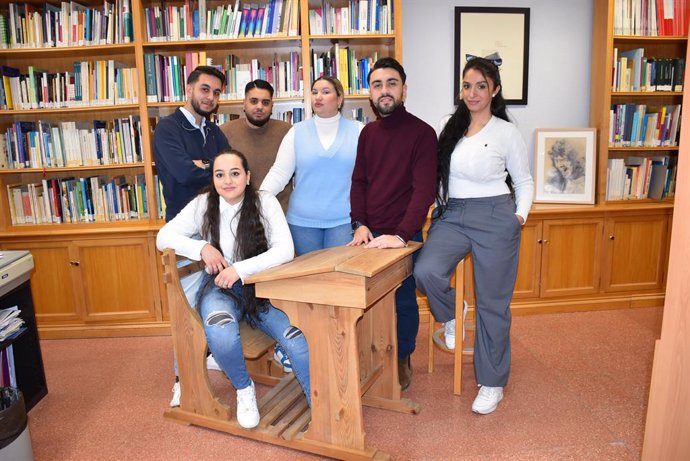 Jóvenes participantes en el programa Promociona de Fundación Secretariado Gitano.