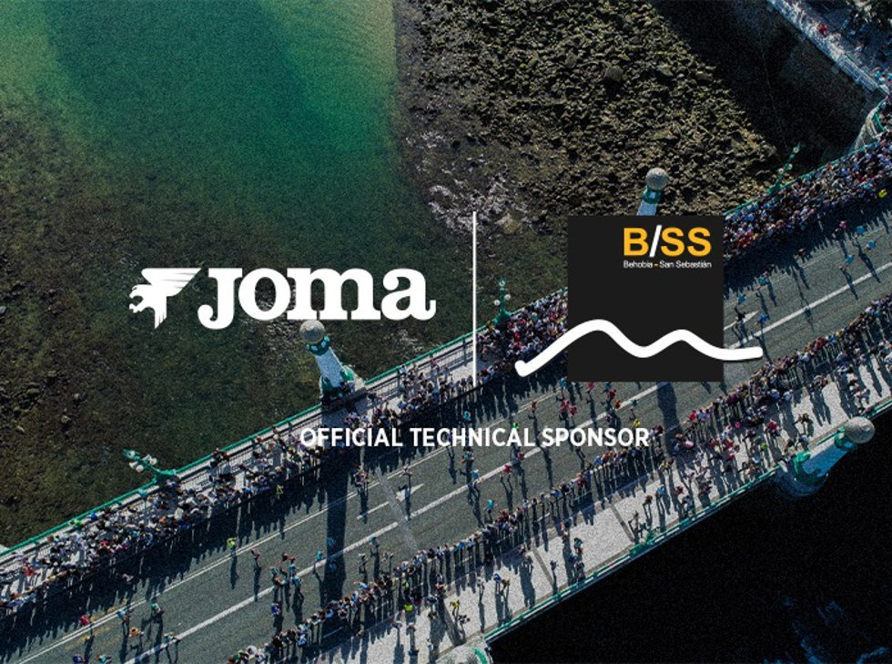 Joma vestirá y calzará a los corredores de la Behobia-San Sebastián.