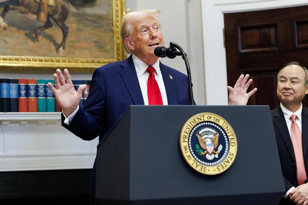 El presidente de Estados Unidos, Donald Trump