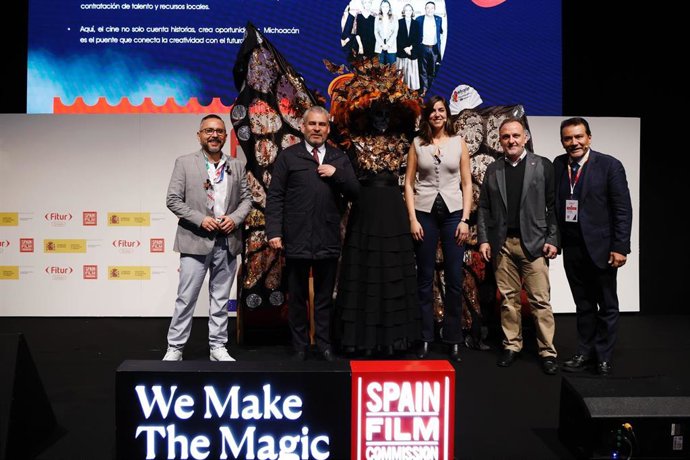 Presentación de datos de la Valladolid Film Commission en Fitur.