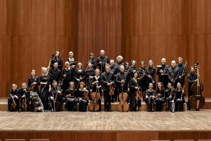 Integrantes de la Freiburger Barockorchester.