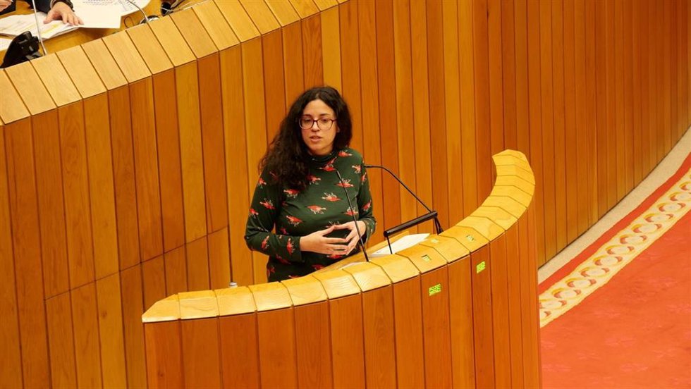 La diputada del BNG Noa Presas