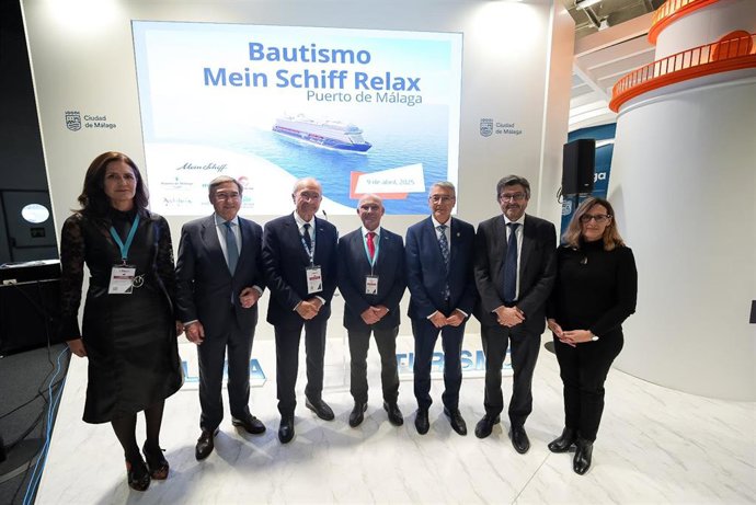 Presentación en Fitur del bautismo en Málaga en abril del nuevo buque 'Mein Schiff Relax' perteneciente a la nueva clase inTUItion de la compañía TUI Cruises.