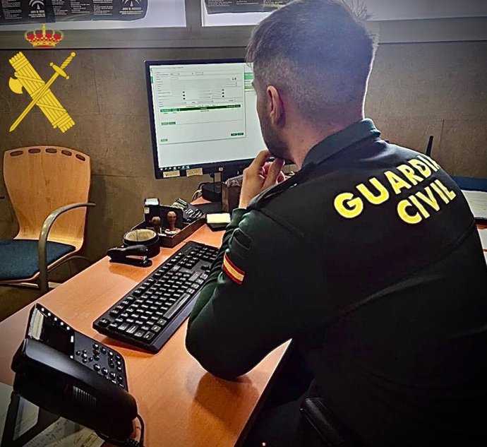 Un agente de la Guardia Civil.