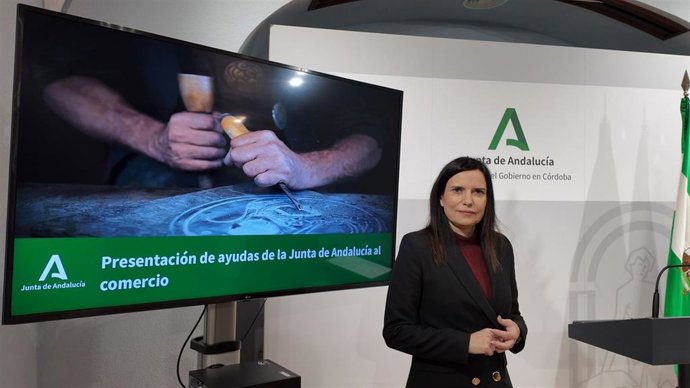 La delegada de Empleo, Empresa y Trabajo Autónomo de la Junta de Andalucía en Córdoba, María Dolores Gálvez.