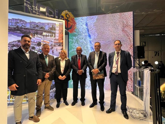 Reunión de trabajo de la Mancomunidad Axarquía y empresarios del norte de Marruecos.