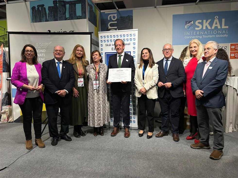 Acto de nombramiento de Andújar como miembro de la Red Mundial de Destinos de Turismo Religioso y Espiritual.
