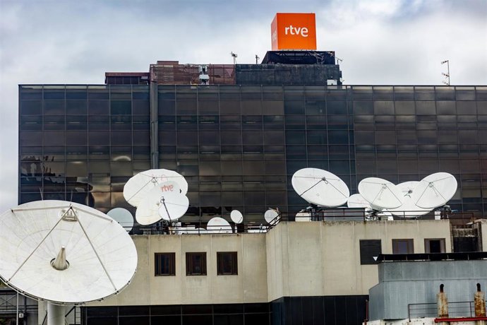 Archivo - Sede de RTVE en Torrespaña,