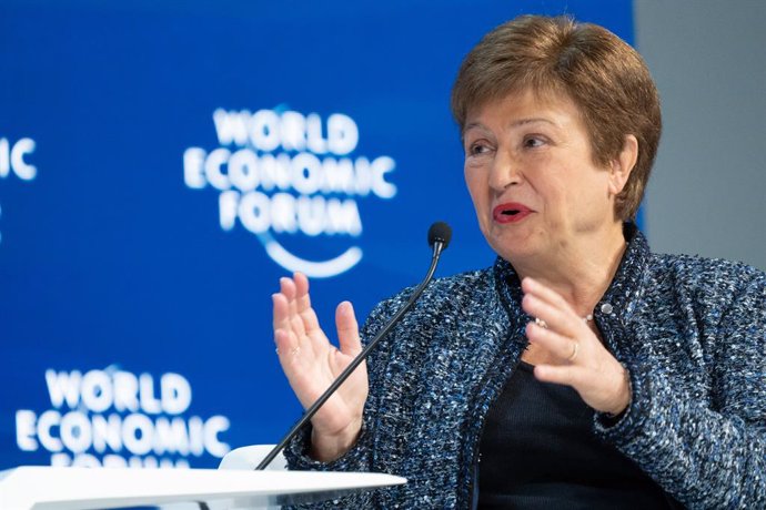 Archivo - La directora gerente del FMI, Kristalina Georgieva.