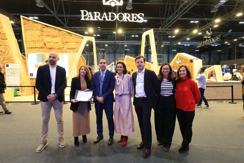 El stand de Paradores.