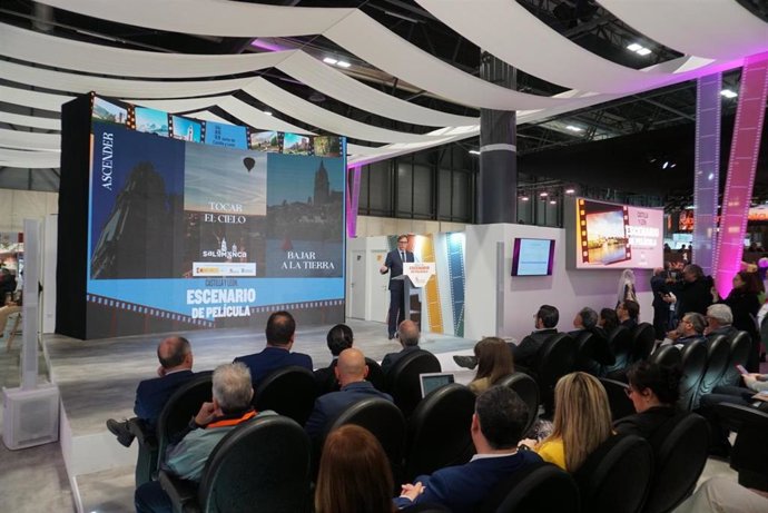 Presentación del Ayuntamiento de Salamanca en FITUR.