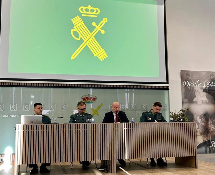 Imagen de la rueda de prensa sobre el operativo 'Miltruck Frenchi'