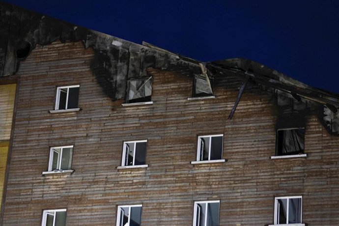 Hotel en Kartalkaya, en Turquía, donde un incendio se ha cobrado la vida de cerca de 80 personas
