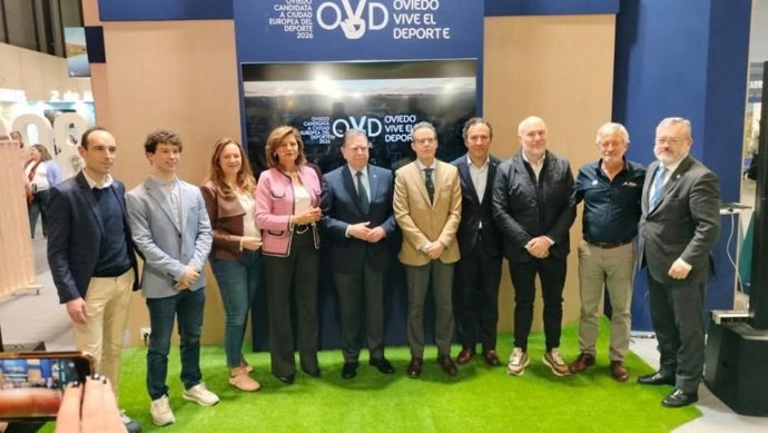 Imagen completa Presentación Ciudad Europea del Deporte en FITUR.