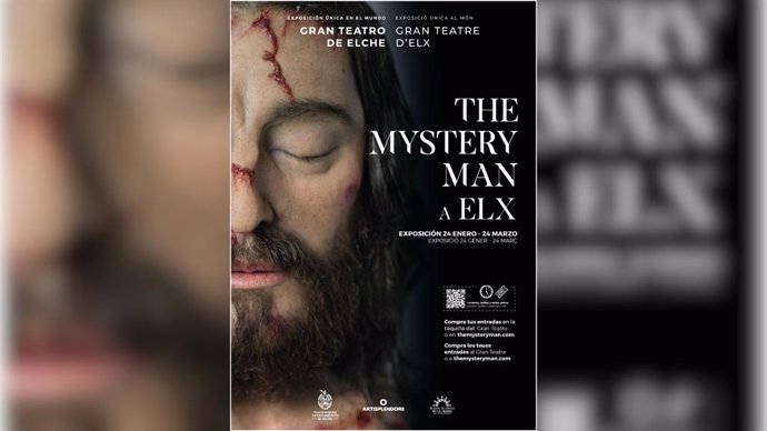 La historia de Jesús y la sábana santa llegan a Elche (Alicante) con 'The mystery man'.
