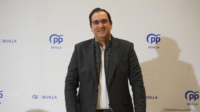 El portavoz del PP en la Diputación de Sevilla, Martín Torres.