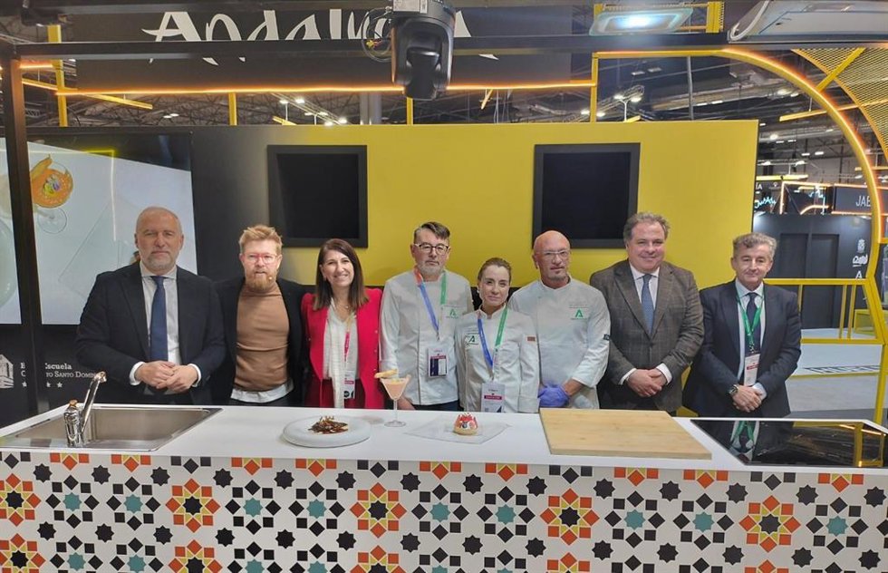 Presencia de la Escuela de Hostelería de Islantilla en Fitur.