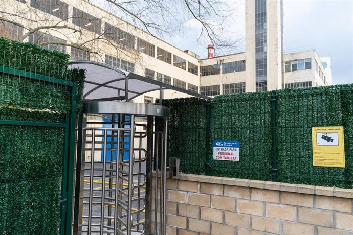 Entrada de la fábrica de Guardian en Laudio-Llodio