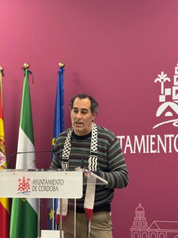 El portavoz del grupo Hacemos Córdoba en el Ayuntamiento de la capital, Juan Hidalgo.