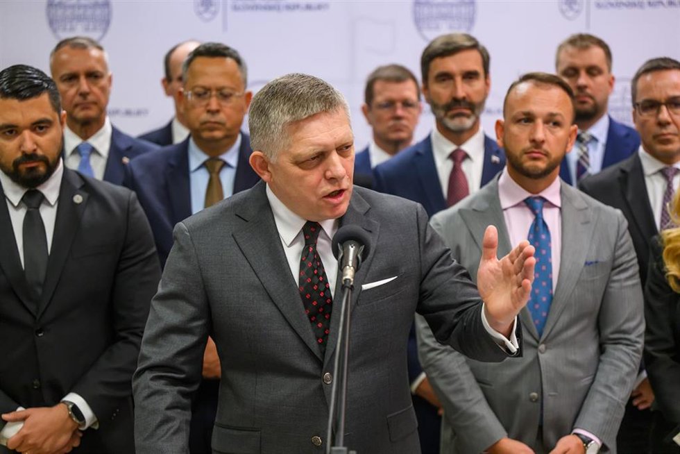 Robert Fico, primer ministro de Eslovaquia.