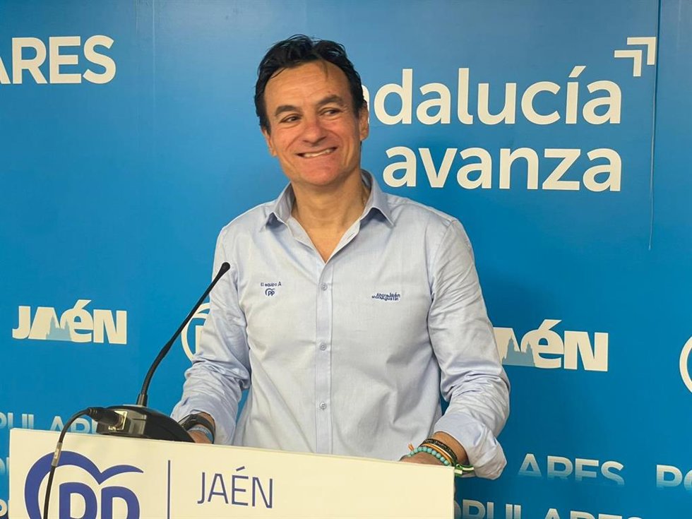 Archivo - El portavoz del PP de Jaén, Agustín González. Imagen de archivo. 