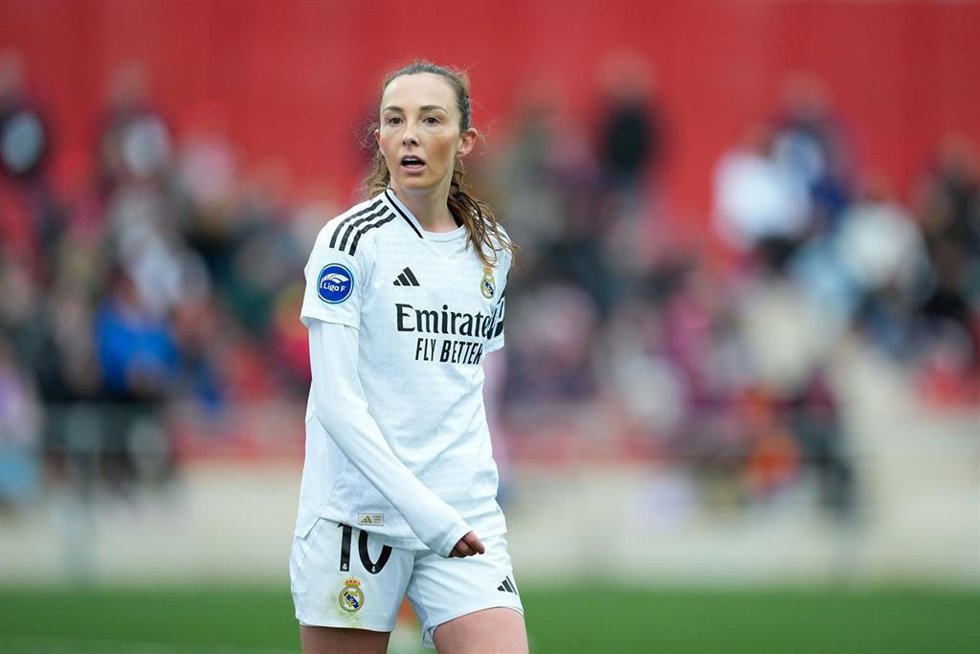 Caroline Weir con el Real Madrid