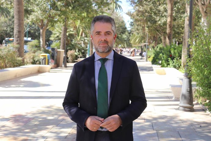 Archivo - El vicesecretario de Málaga Productiva del PP de Málaga, Carlos Conde.