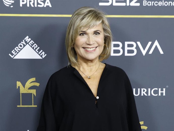 Archivo - La presentadora Julia Otero durante el photocall previo a la gala de los Premios Ondas en el Liceu, a 14 de noviembre de 2024, en Barcelona, Catalunya (España).