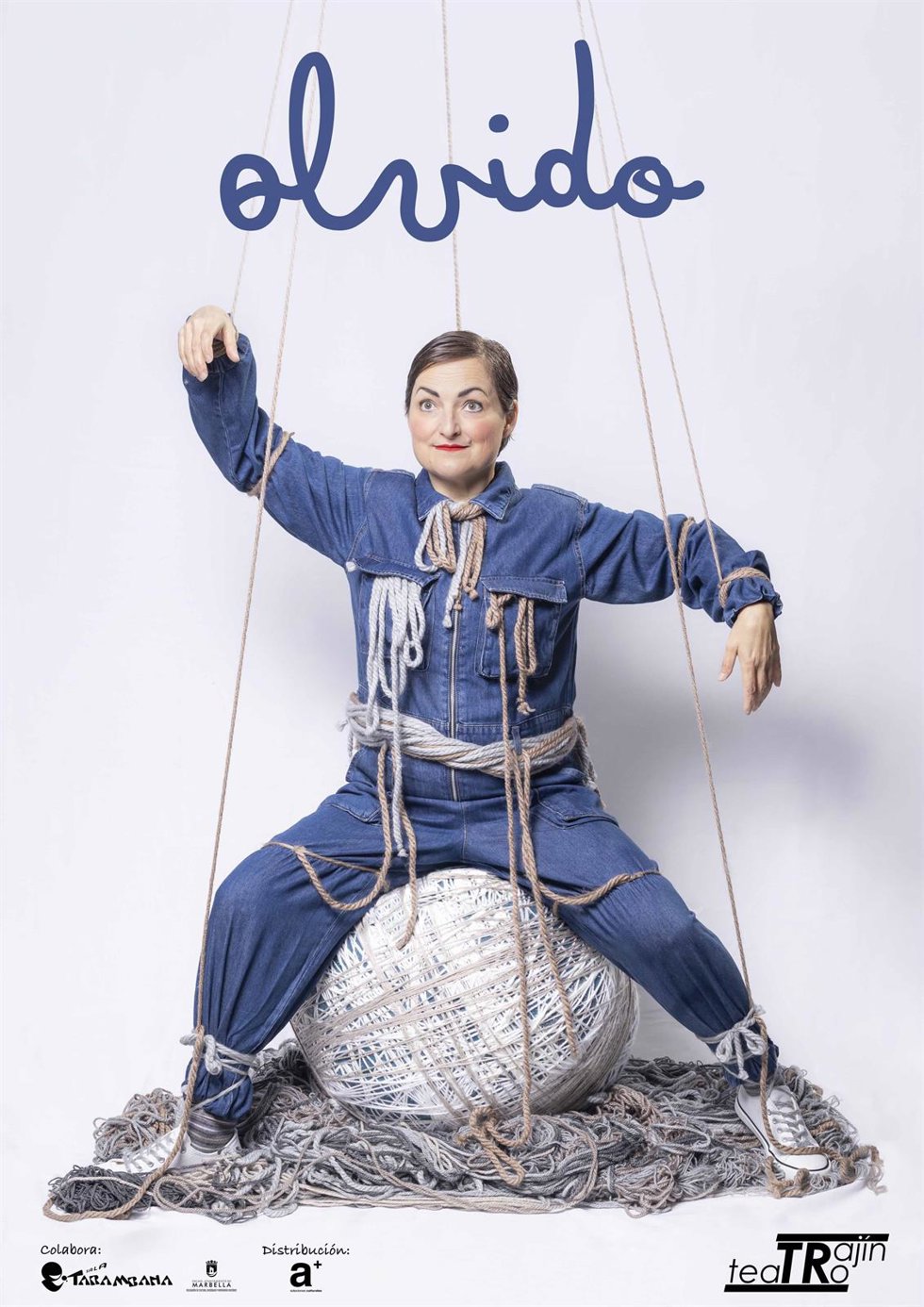 Cartel de la obra 'Olvido' que llega este domingo al Teatro Ciudad de Marbella.