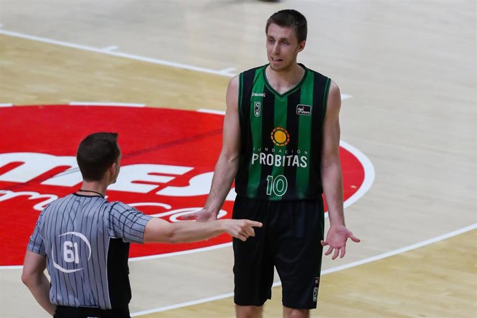Archivo - Vladimir Brodziansky, durante su etapa en el Joventut Badalona.